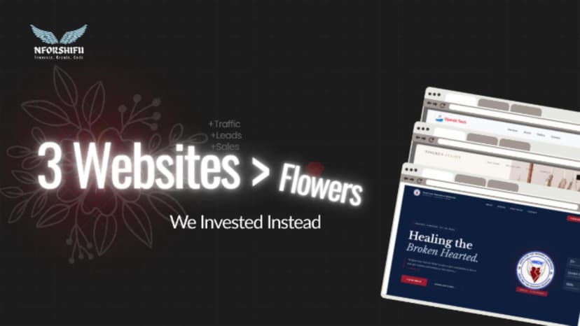 Visibility-for-Value: Why We Built 3 Websites Instead of Buying Valentine’s Gifts